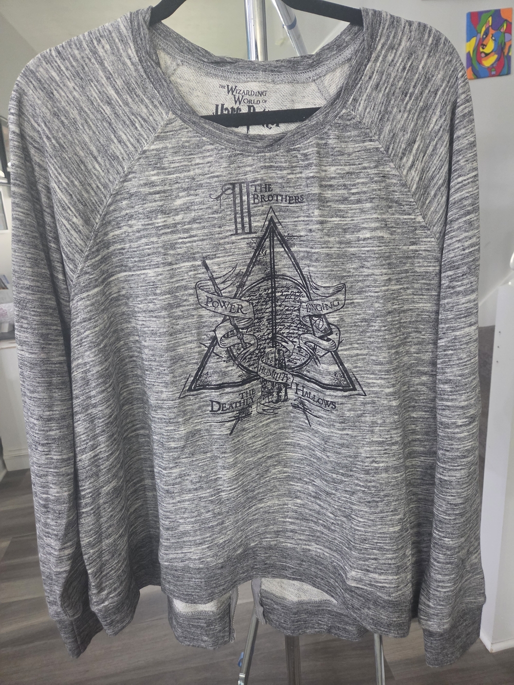 Harry Potter Wizarding World Deathly Hallows Sweatshirt 2x